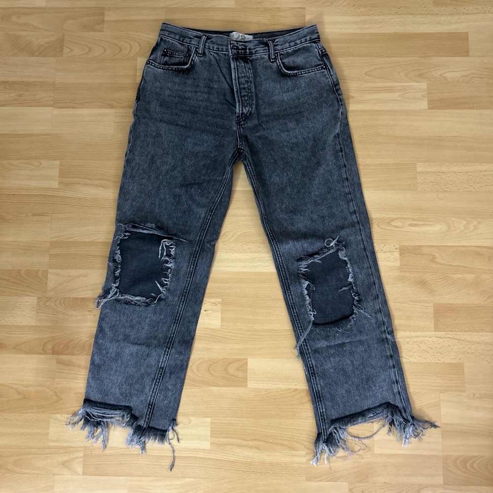 Free People straight leg jeans